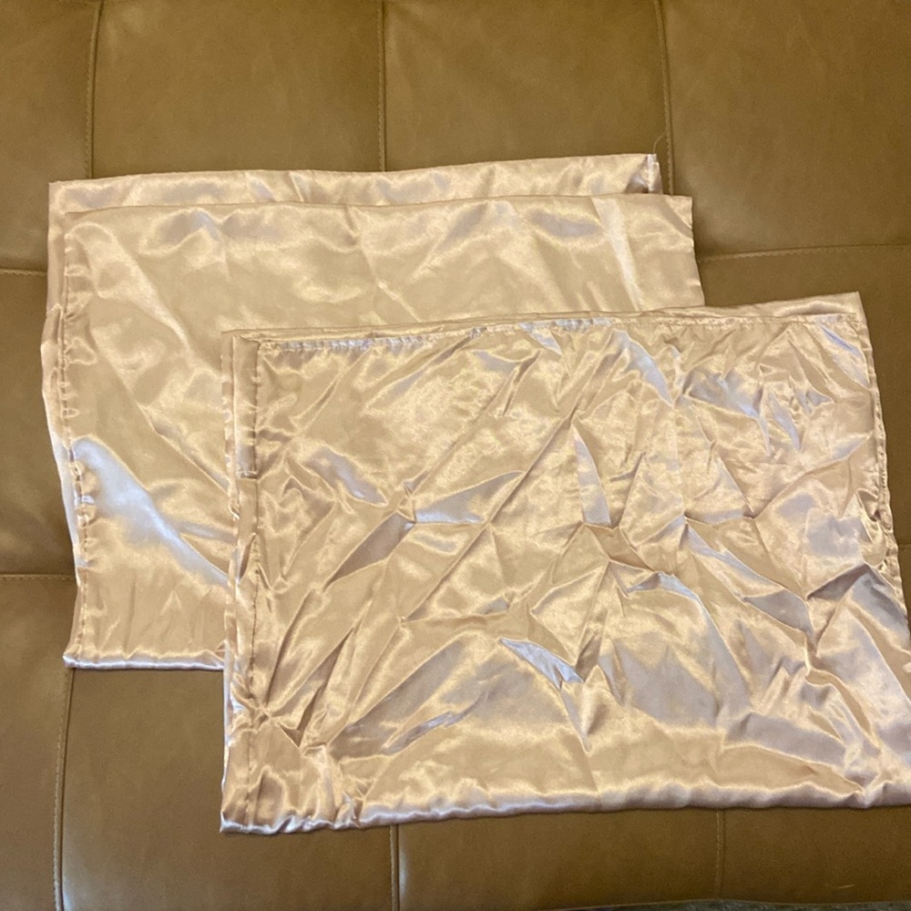 Satin pillow case